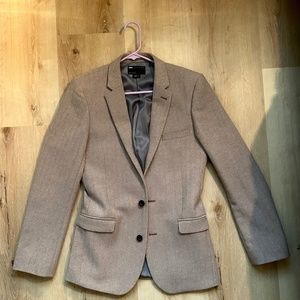 Men's Herringbone Wool Blazer